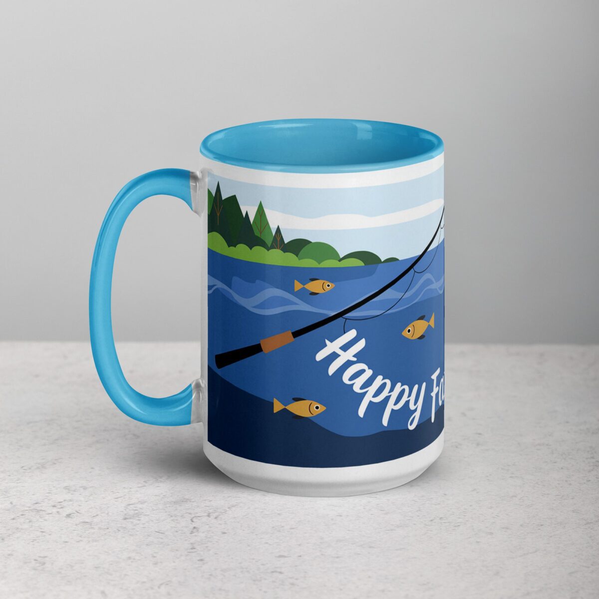 Happy Fathers Day Fishing Coffee Mug - Image 17