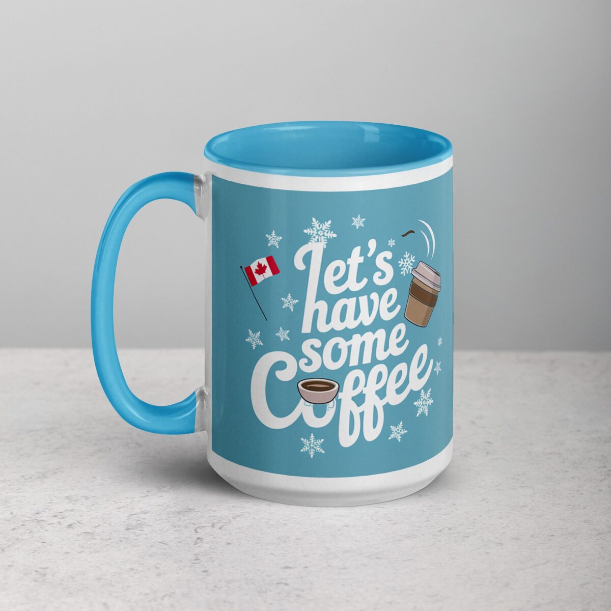Let's Have Some Coffee Canada Day Mug - Image 17