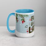 Fa La La La Latte! Coffee Christmas Mug - Image 17