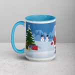 Santa Claus Winter Christmas Coffee Mug - Image 17