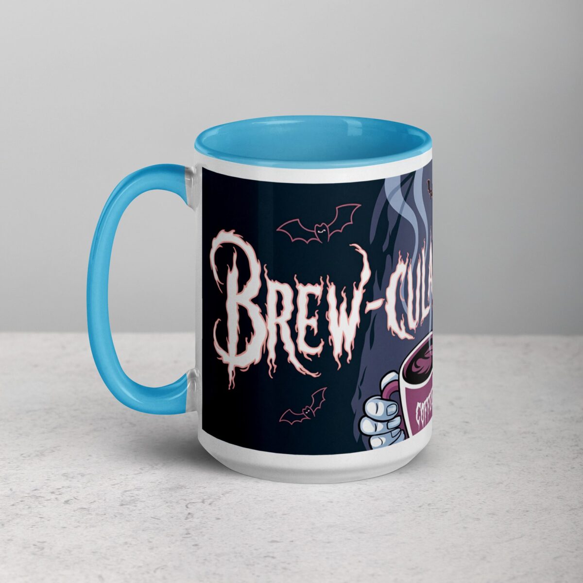 Brew-cula Halloween Dracula Coffee Mug - Image 17