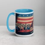 Happy 4th of July George Washington Retro Coffee Mug - Image 17