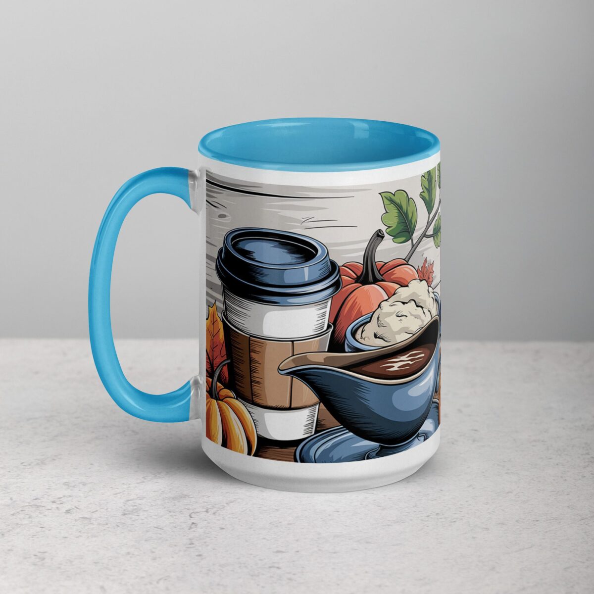 Gravy, Gratitude, and Good Coffee Thanksgiving Mug - Image 17