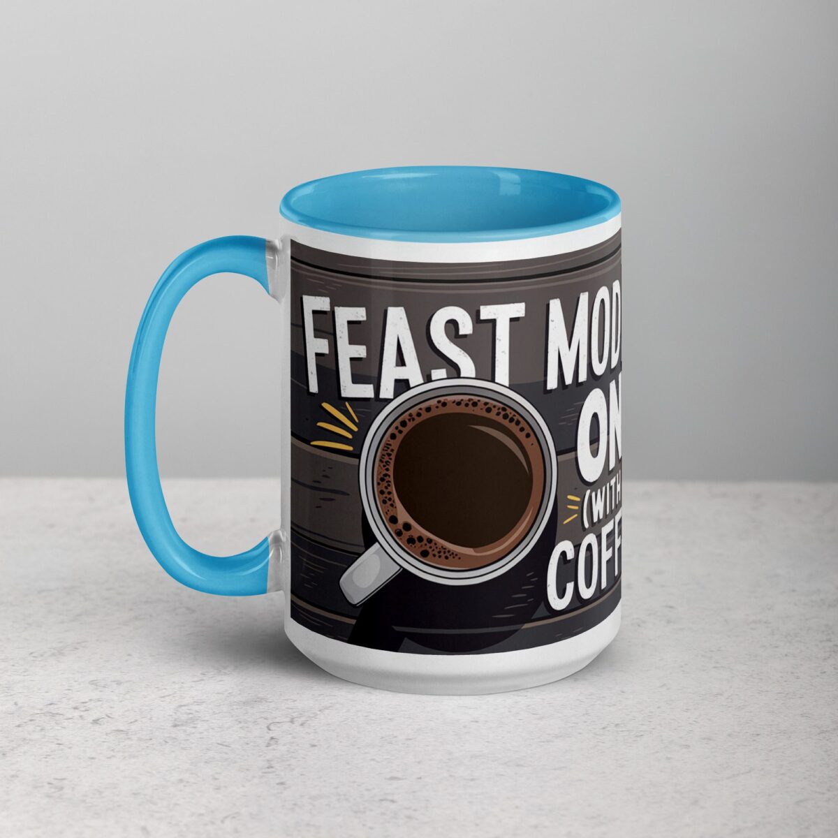 Feast Mode: ON (With Coffee) Thanksgiving Mug - Image 17