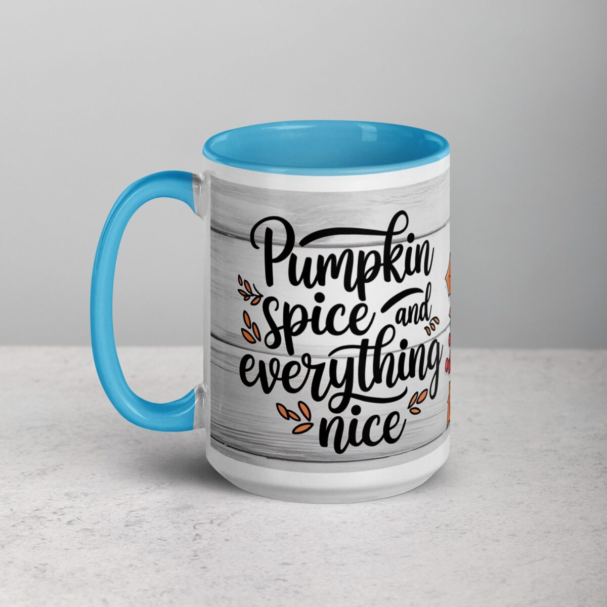 Pumpkin Spice & Everything Nice Thanksgiving Mug - Image 17