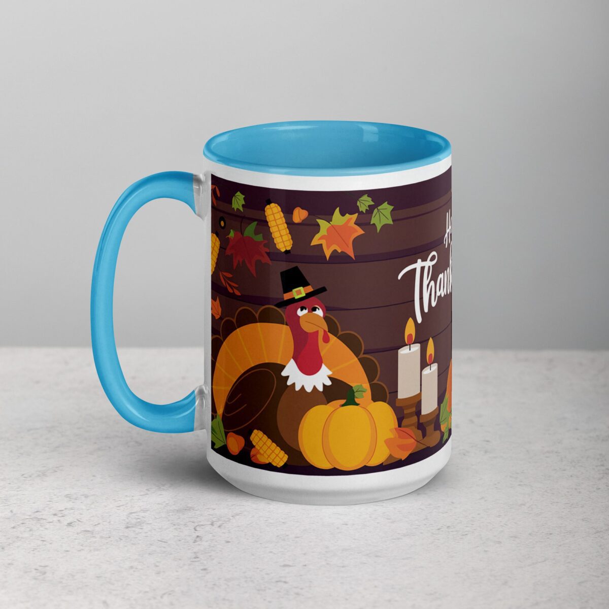 Happy Thanksgiving Elegant Coffee Mug & Tea Cup - Image 17