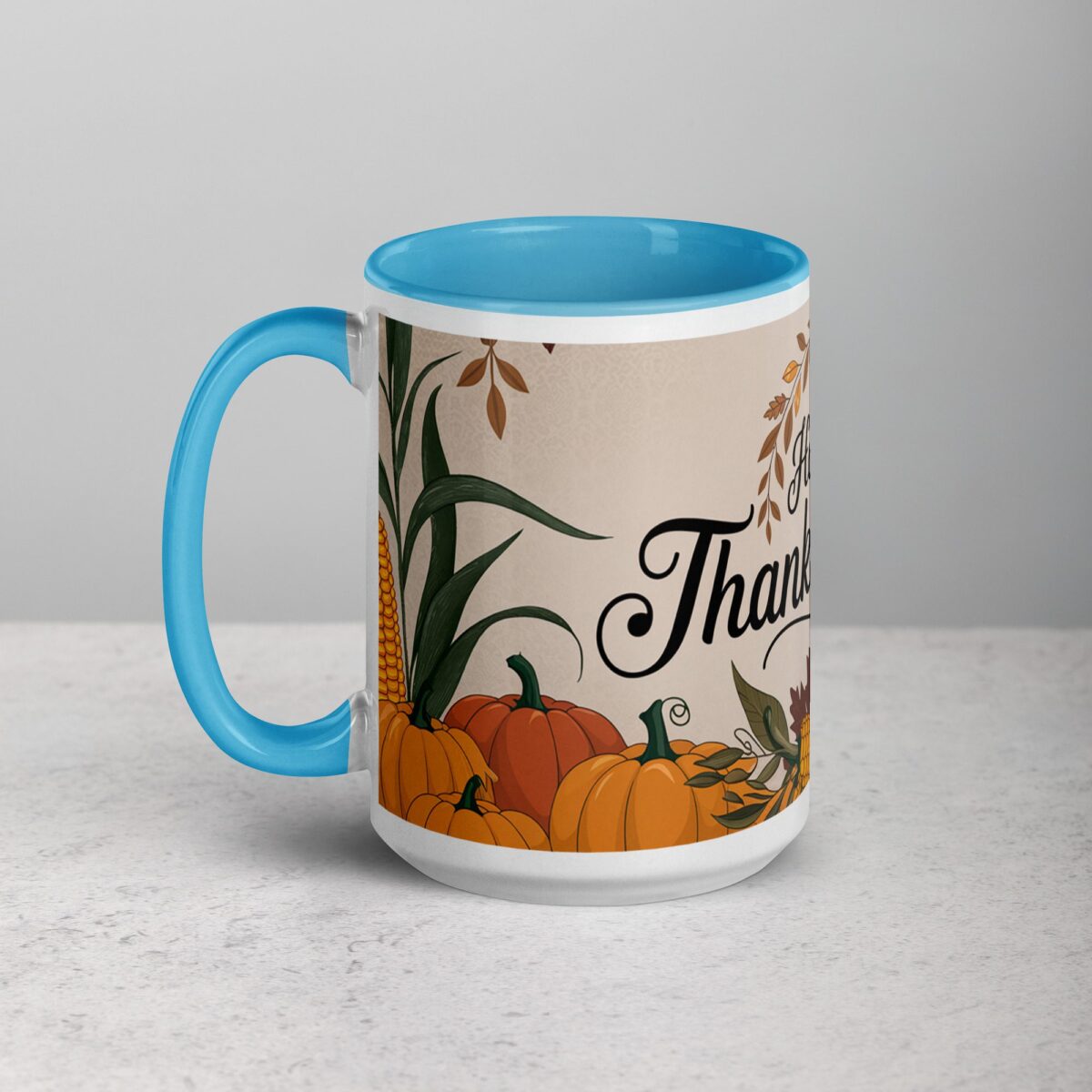 Happy Thanksgiving Sophisticated Coffee Mug & Tea Cup - Image 17