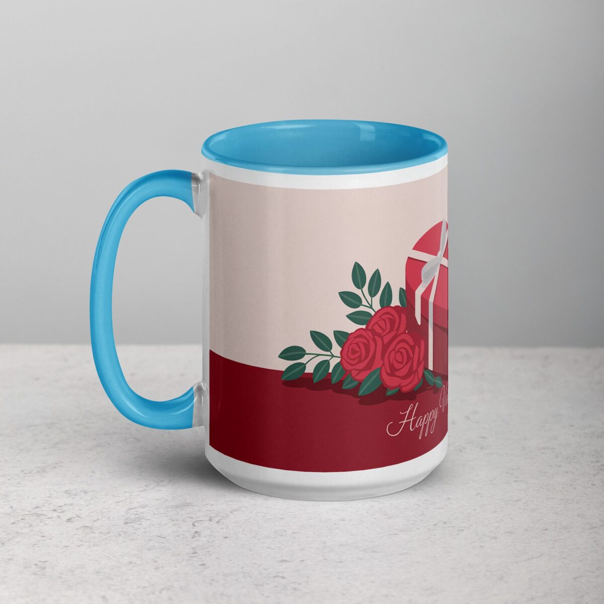 Happy Valentine's Day Elegant Coffee Mug - Image 17