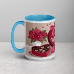 Happy Valentine's Day Sophisticated Coffee Mug - Image 17