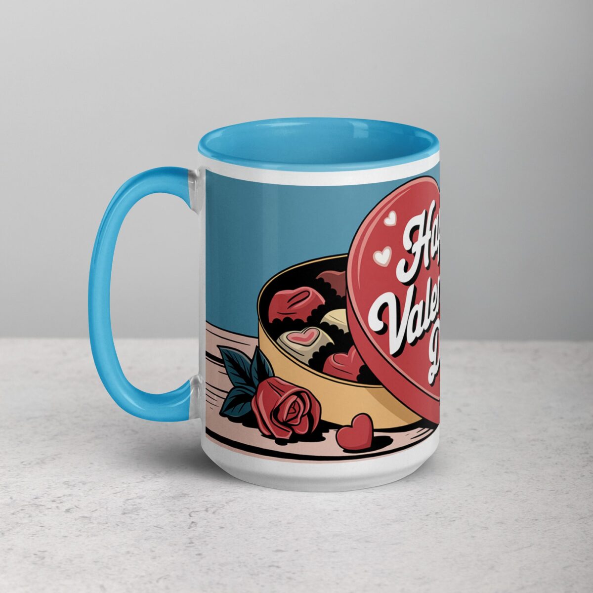Happy Valentine's Day Retro Coffee Mug - Image 17