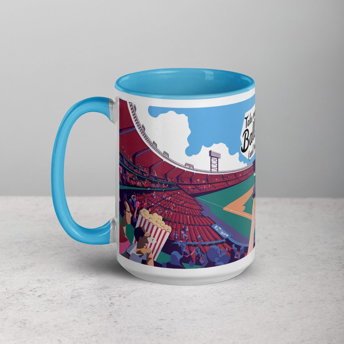 Take Me Out to the Ball Game (and Bring Coffee) Mug - Image 17