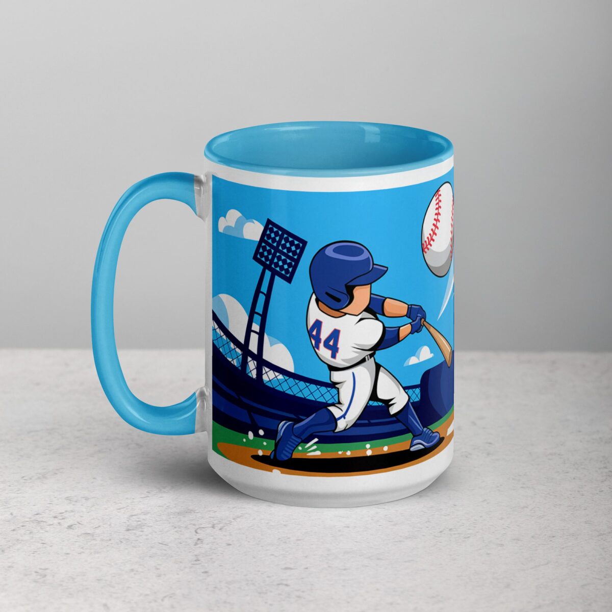 I Love Baseball Fun Coffee Mug & Tea Cup - Image 17