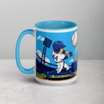 I Love Baseball Fun Coffee Mug & Tea Cup - Image 17