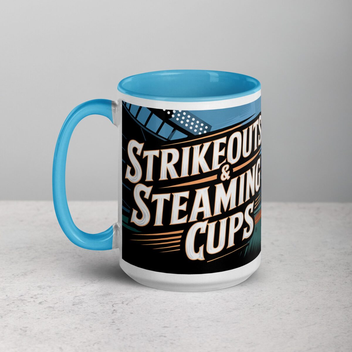 Strikeouts & Steaming Cups Coffee Mug & Tea Cup - Image 17