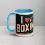 I Love Boxing Retro Coffee Mug & Tea Cup - Image 17
