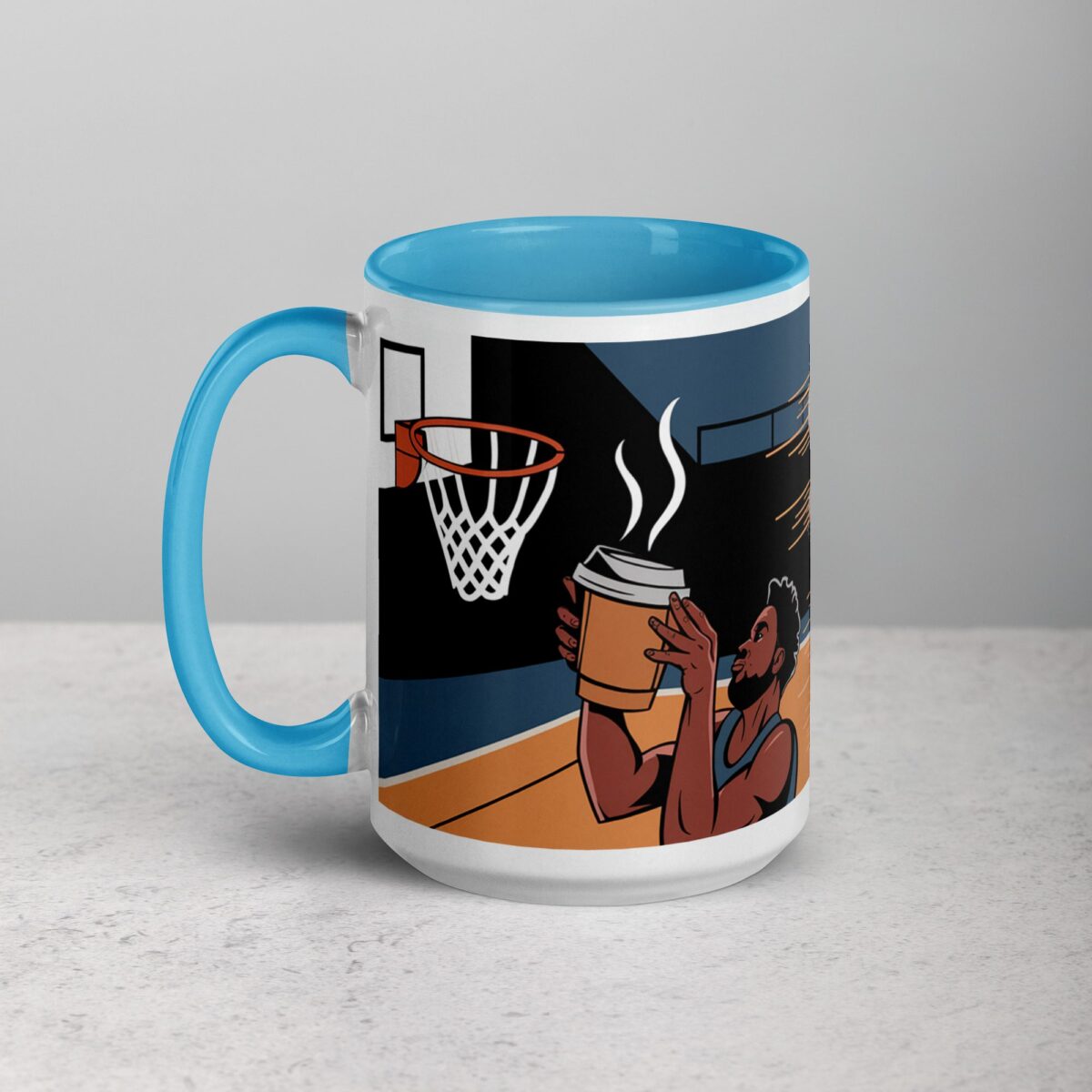 Shoot for the Brew Basketball Coffee Mug - Image 17