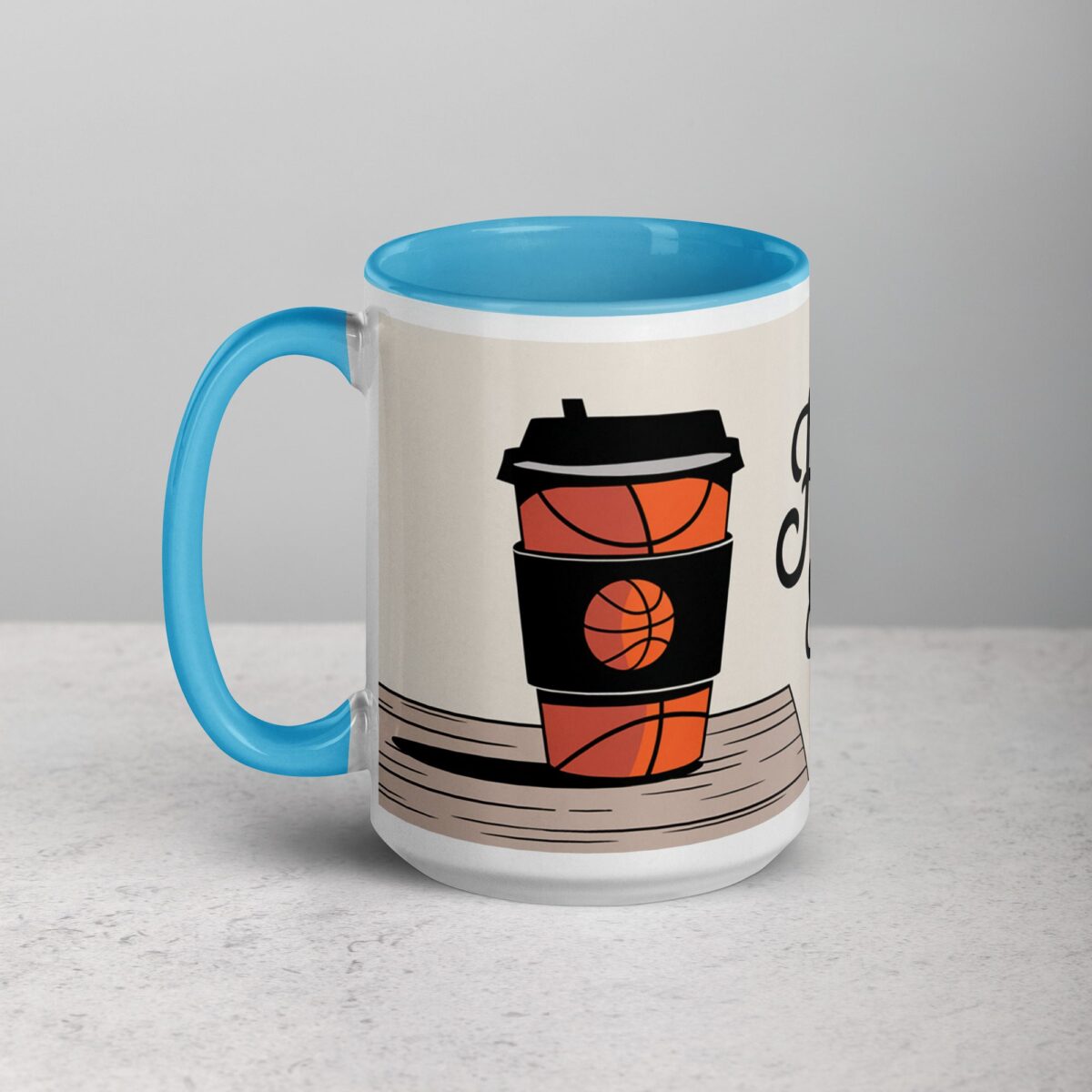 Hoops & Sips Basketball Coffee Mug & Tea Cup - Image 17