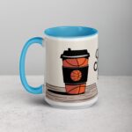 Hoops & Sips Basketball Coffee Mug & Tea Cup - Image 17