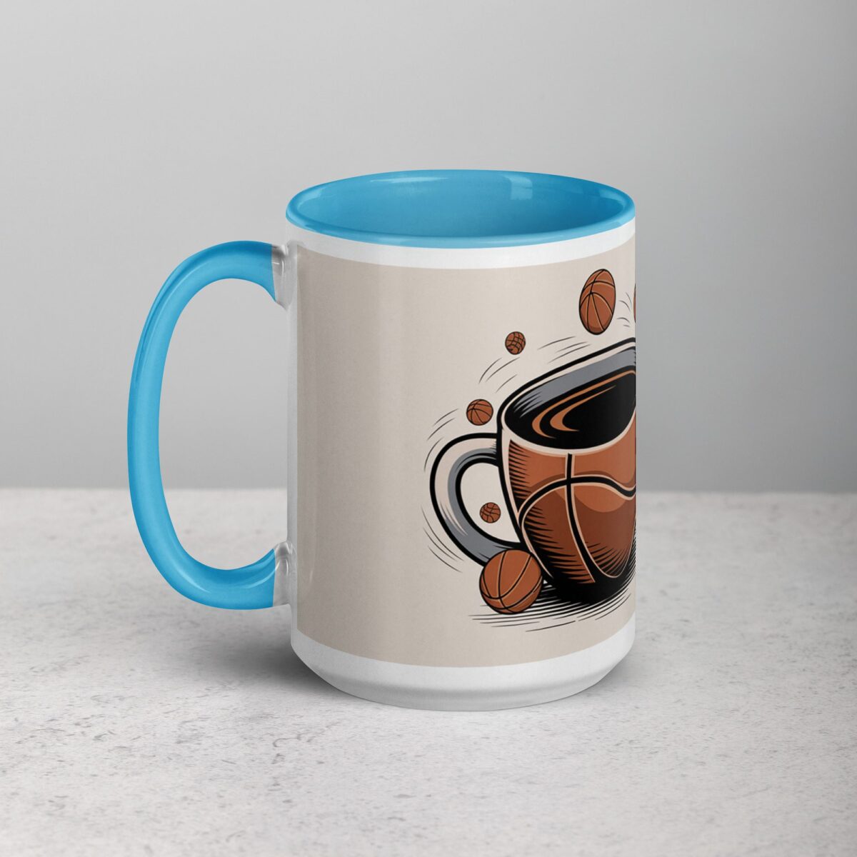 Ball is Life, Coffee is Fuel Basketball Mug - Image 17