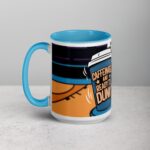 Caffeinated and Ready to Dunk Basketball Mug - Image 17