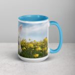 Bunny with Flowers Coffee Mug & Tea Cup - Image 18