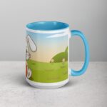 Bunny Rabbit Eating Carrot Coffee Mug & Tea Cup - Image 18