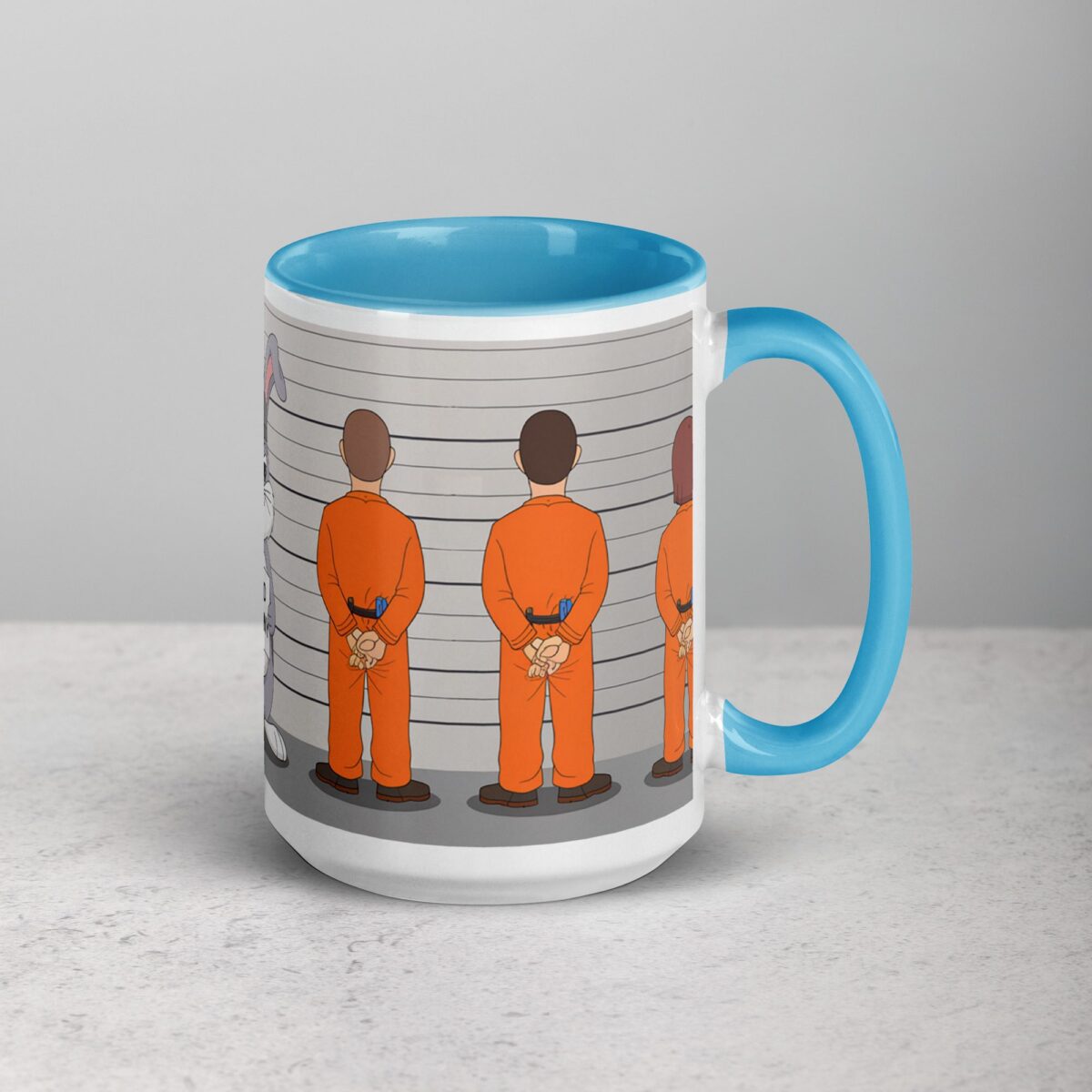 Bad Bunny Police Line  Coffee Mug & Tea Cup - Image 18