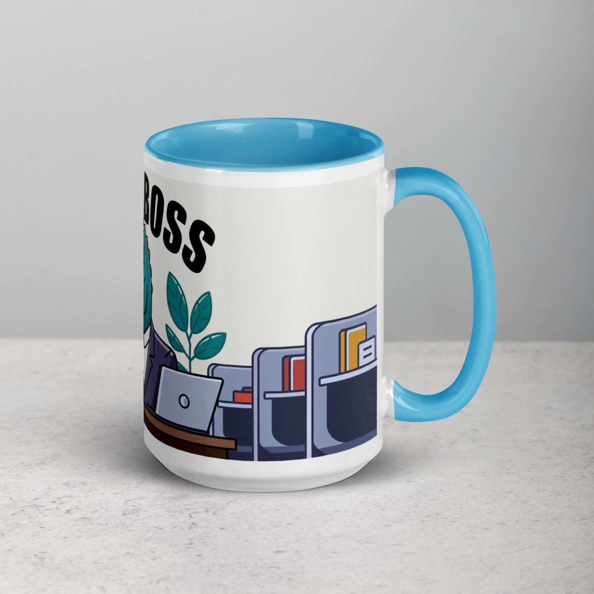 I'm a Boss Dinosaur Coffee Mug & Tea Cup - Image 18