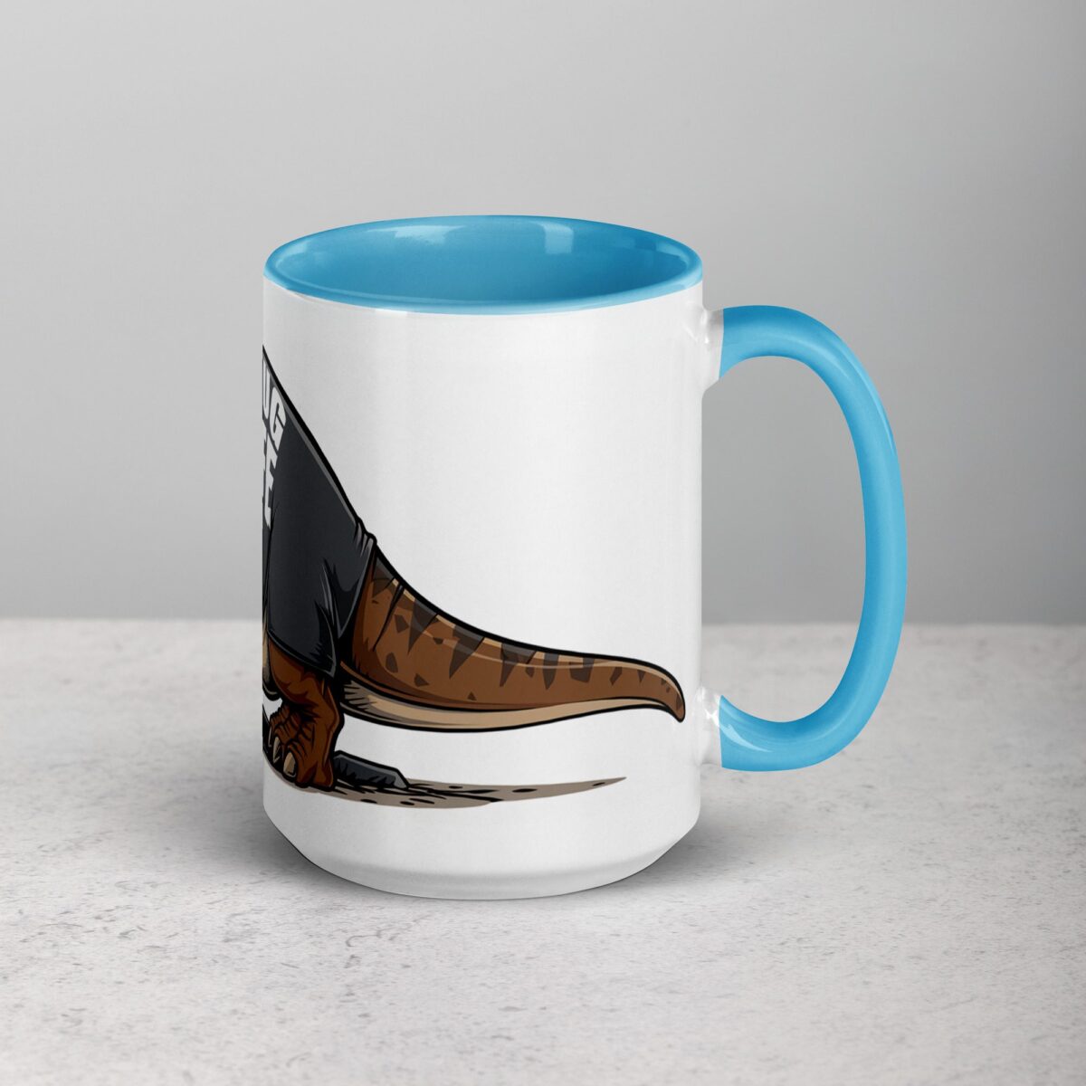 Thug Life Gangster Dinosaur Coffee Mug & Tea Cup - Image 18
