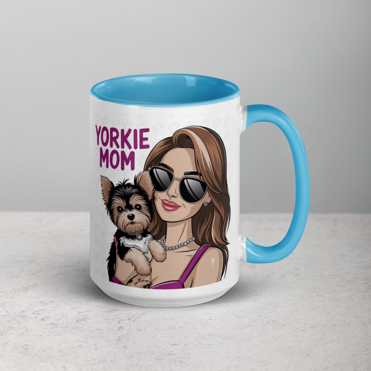 Yorkie Mom Coffee Mug & Tea Cup - Image 18