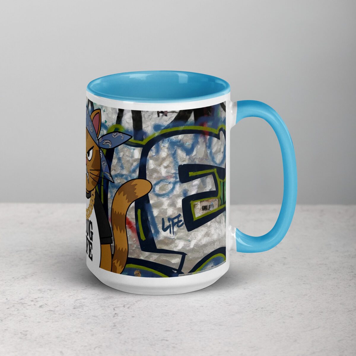 Thug Life Gangster Cat Coffee Mug & Tea Cup - Image 18