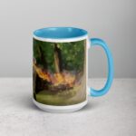 Dragon Spitting Fire 3D Coffee Mug & Tea Cup - Image 18
