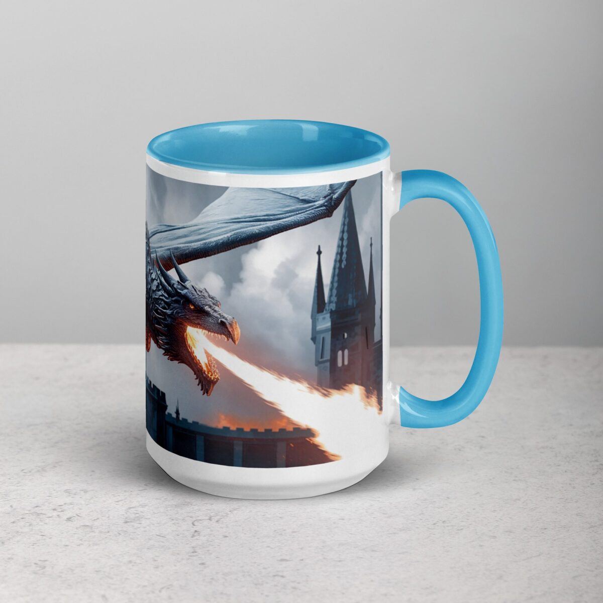 Flying Dragon Fire Coffee Mug & Tea Cup - Image 18
