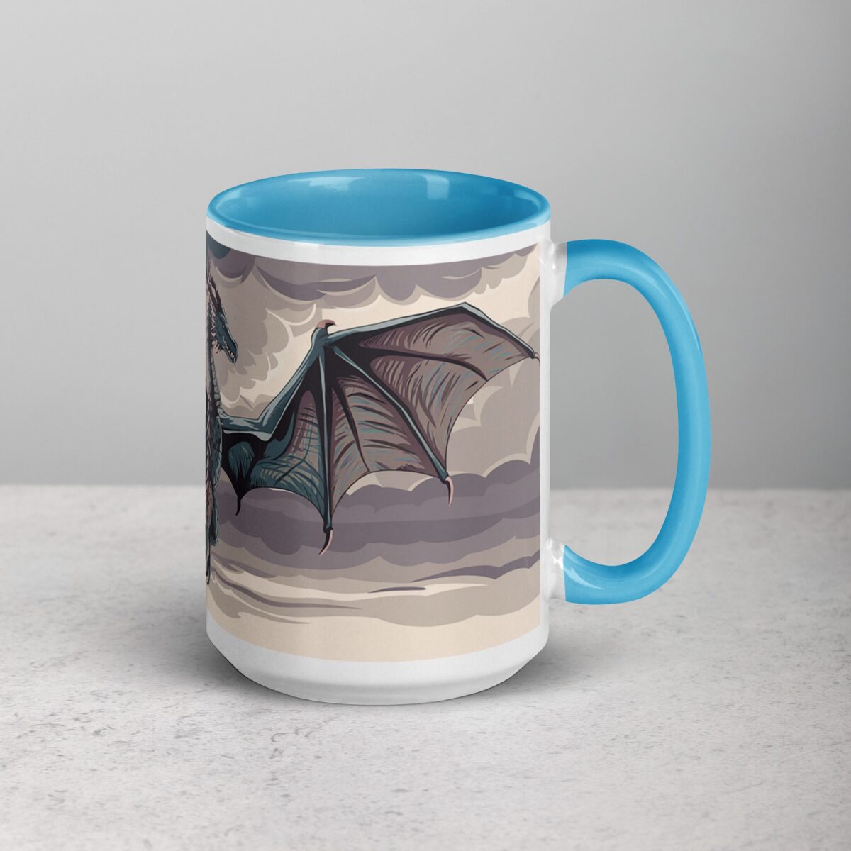 Flying Dragon Artwork Coffee Mug & Tea Cup - Image 18