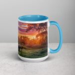 Elephant Jungle Sunset Coffee Mug & Tea Cup - Image 18