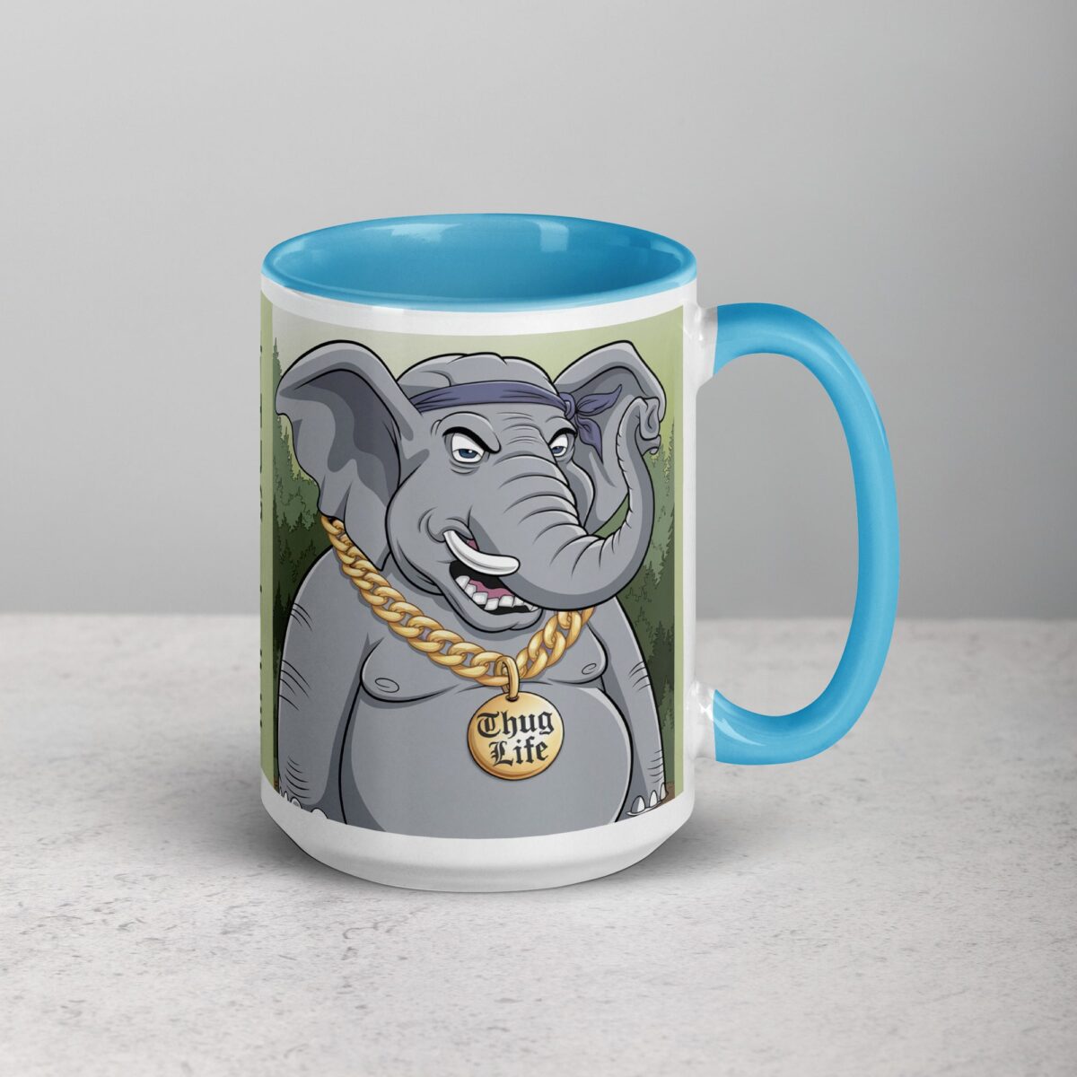 Gangster Elephant Thug Life Coffee Mug & Tea Cup - Image 18