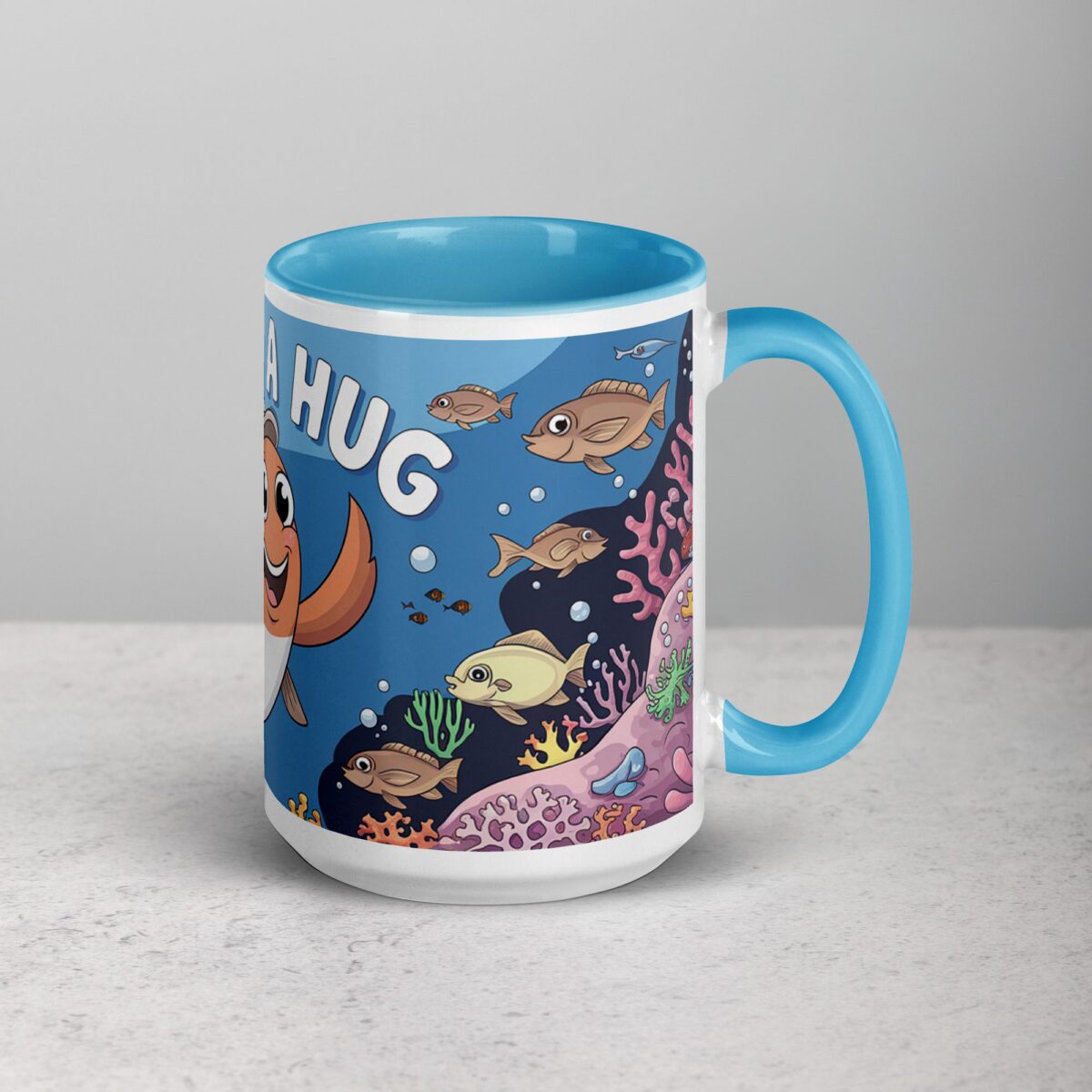 I Need a Hug Fish Coffee Mug & Tea Cup - Image 18