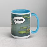 Middle Finger Fish Coffee Mug & Tea Cup - Image 18