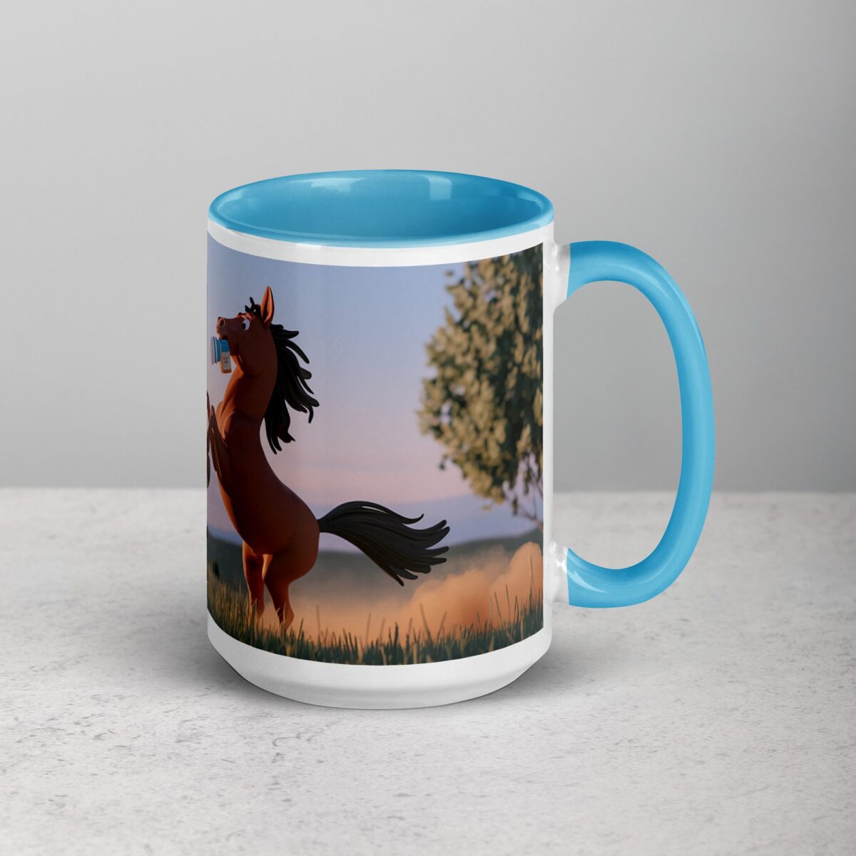 Kickin it with Coffee Horse Mug - Image 18