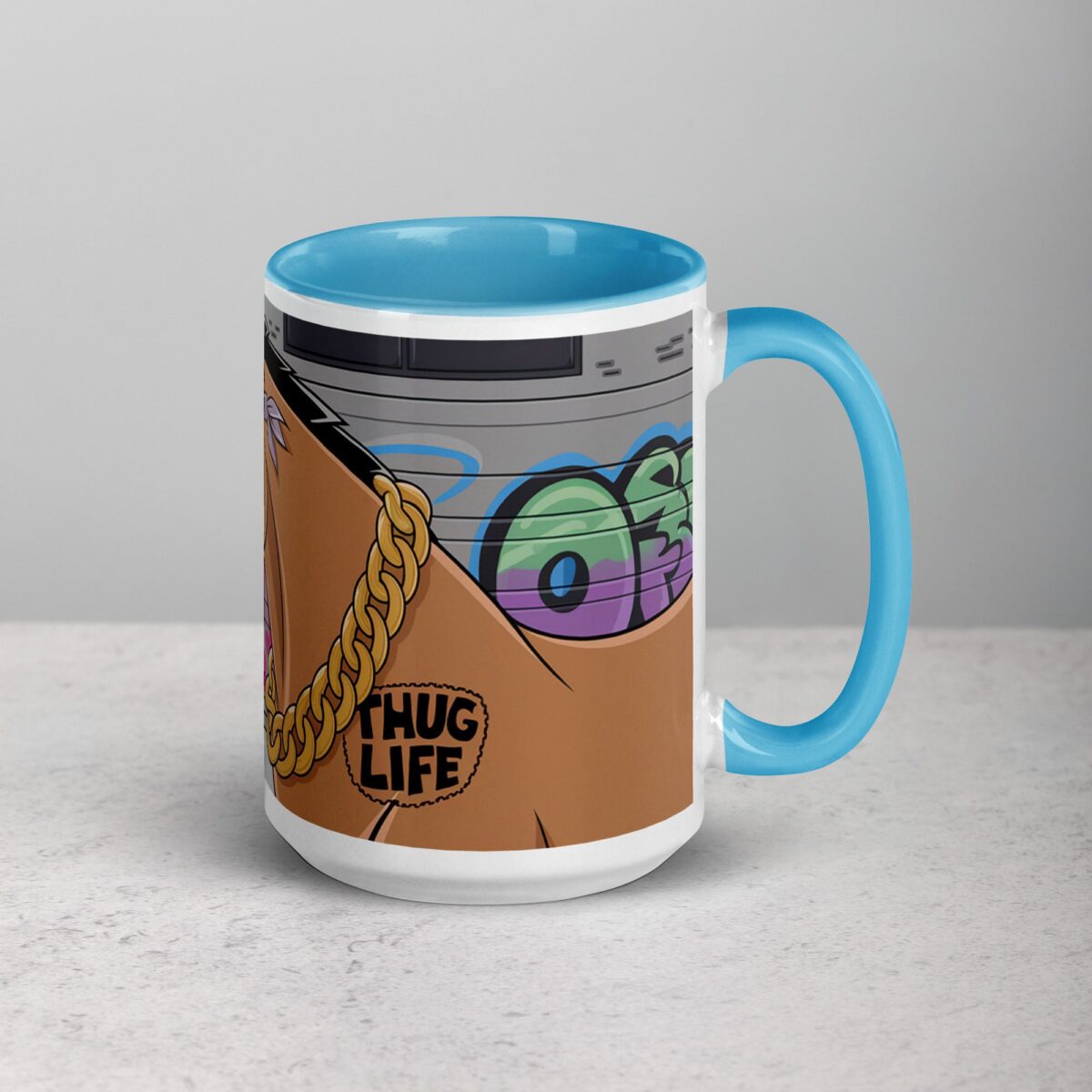 Thug Life Gangster Horse Coffee Mug & Tea Cup - Image 18