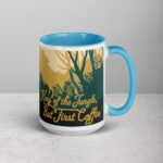 King of the Jungle But Coffee First Lion Mug - Image 18