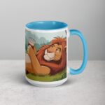 Lion Around Until My Coffee Kicks in Lion Mug - Image 18