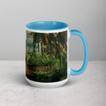 Majestic Lion Walking Through Jungle Mug - Image 18