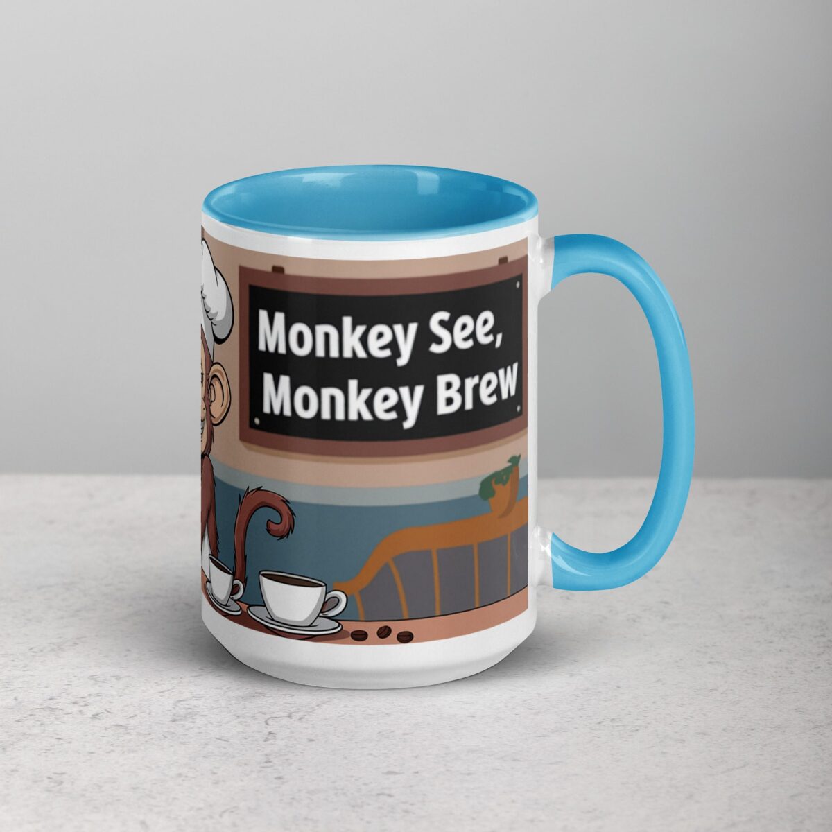 Monkey See Monkey Brew Coffee Mug - Image 18