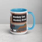 Monkey See Monkey Brew Coffee Mug - Image 18