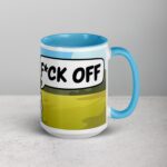 Middle Finger Sheep Coffee Mug & Tea Cup - Image 18