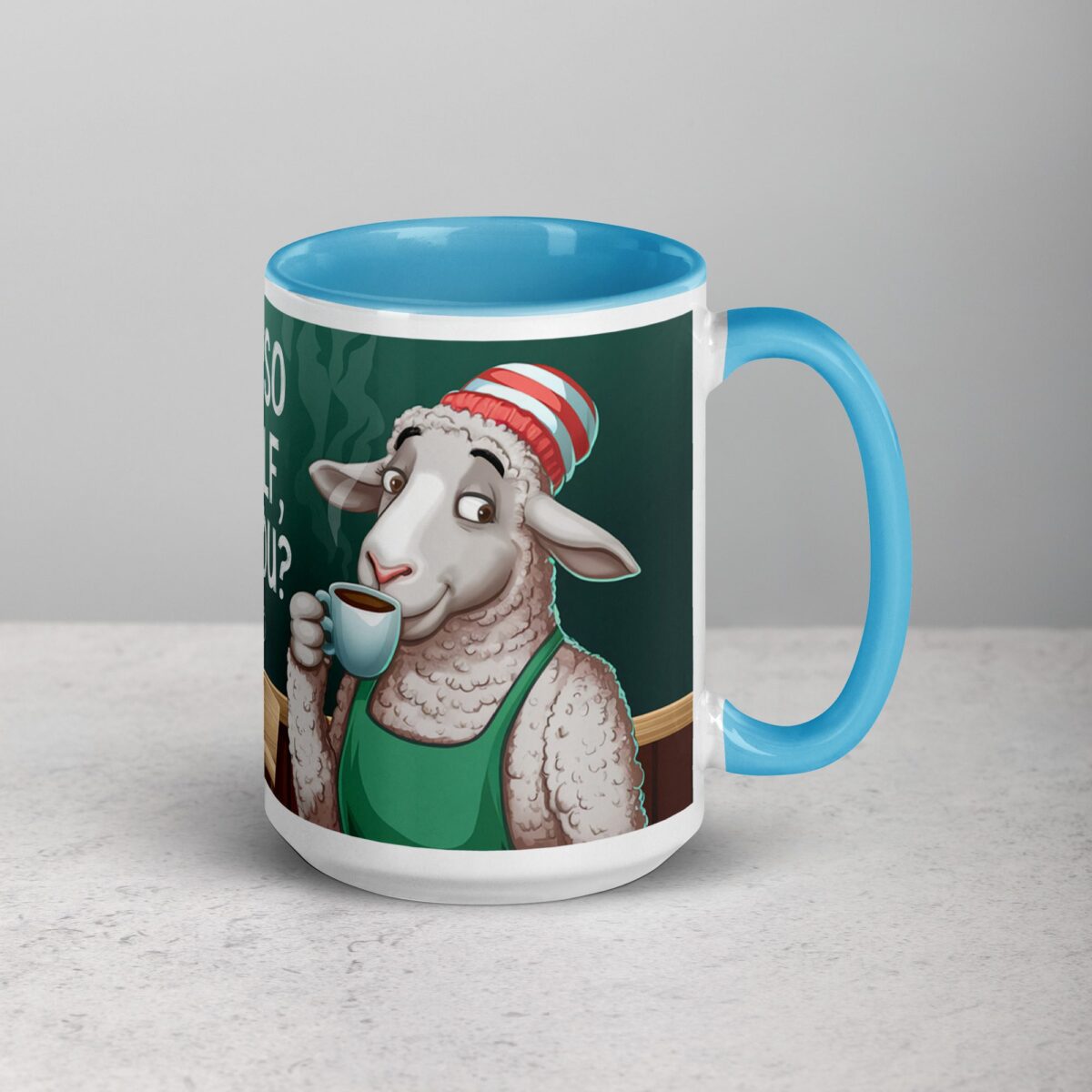 Espresso Yourself, Wool You? Sheep Coffee Mug - Image 18
