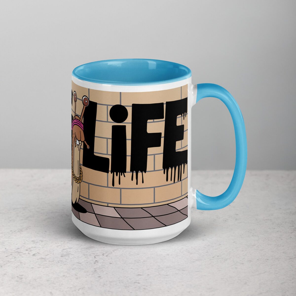Thug Life Gangster Snail Coffee Mug & Tea Cup - Image 18