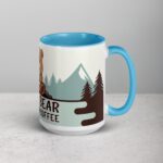 Papa Bear Runs on Coffee Fathers Day Mug - Image 18