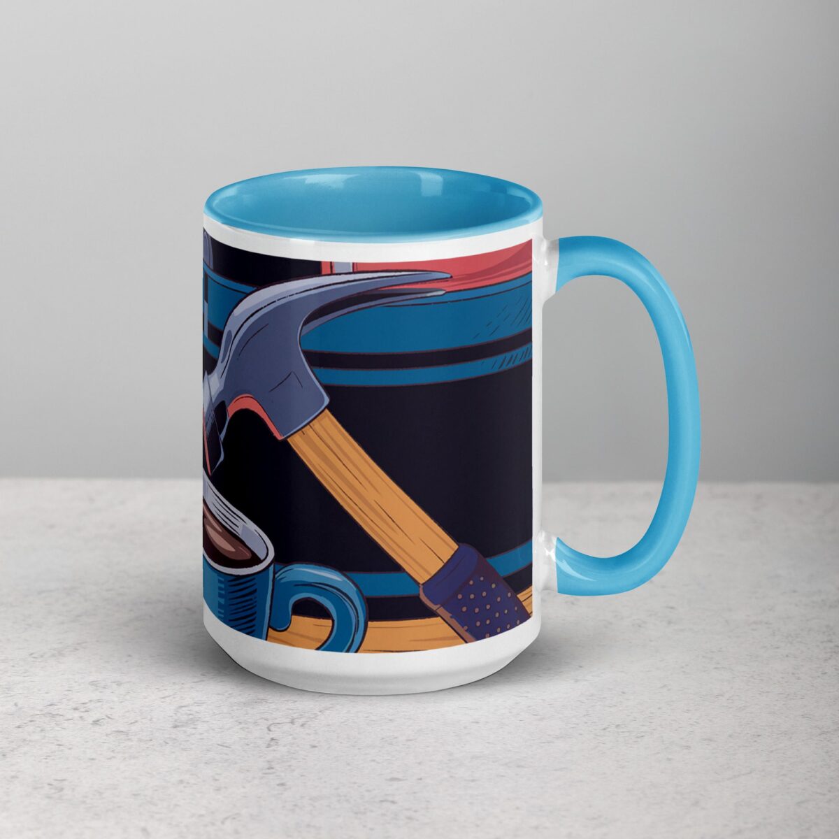 Fatherhood: Nailed It (With Coffee) Dad Mug - Image 18